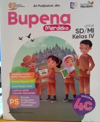 Bupena Merdeka Volume 4c untuk SD/MI Kelas IV