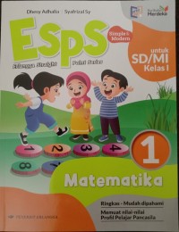 Image of ESPS Matematika untuk SD/MI Kelas I
